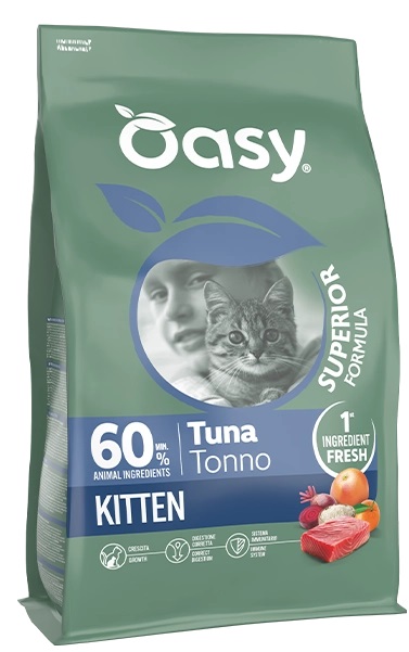 Oasy Cat Kitten Superior Tonno 6kg