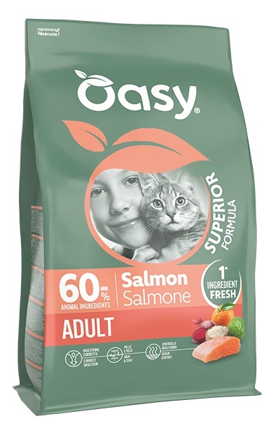 Oasy Cat Ad Superior Salmone 6kg