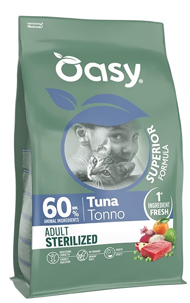 Oasy Cat Ad Superior Sterilised Tonno 6kg