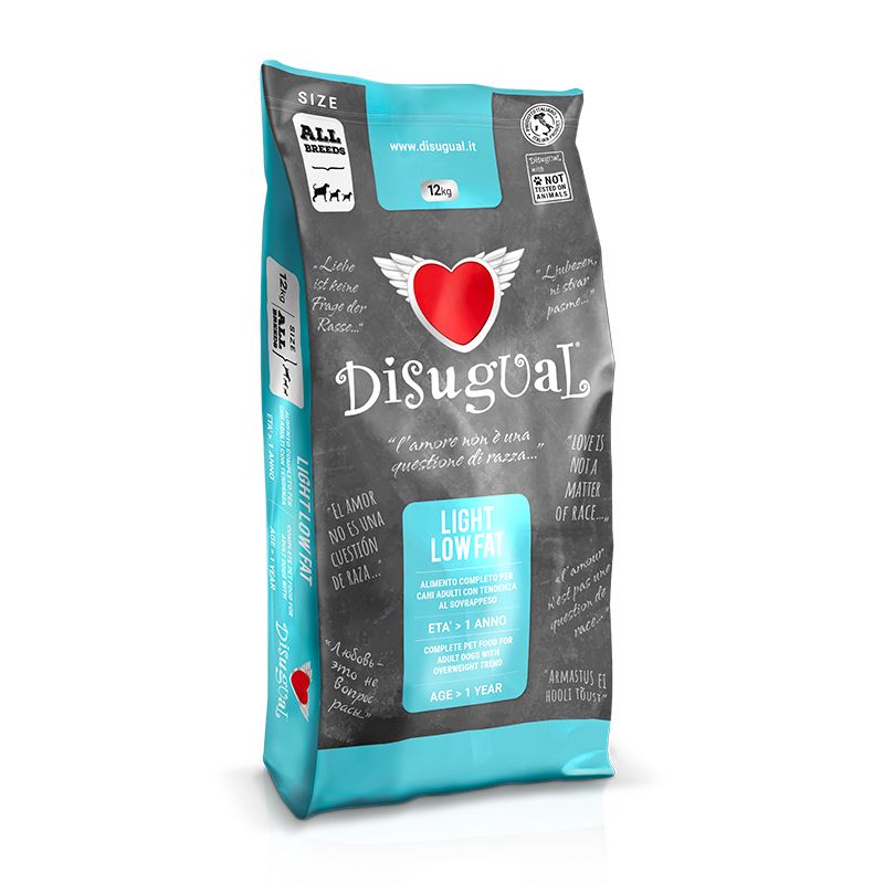 Disugual Dog Adult Light Low Fat All Breed 12kg.