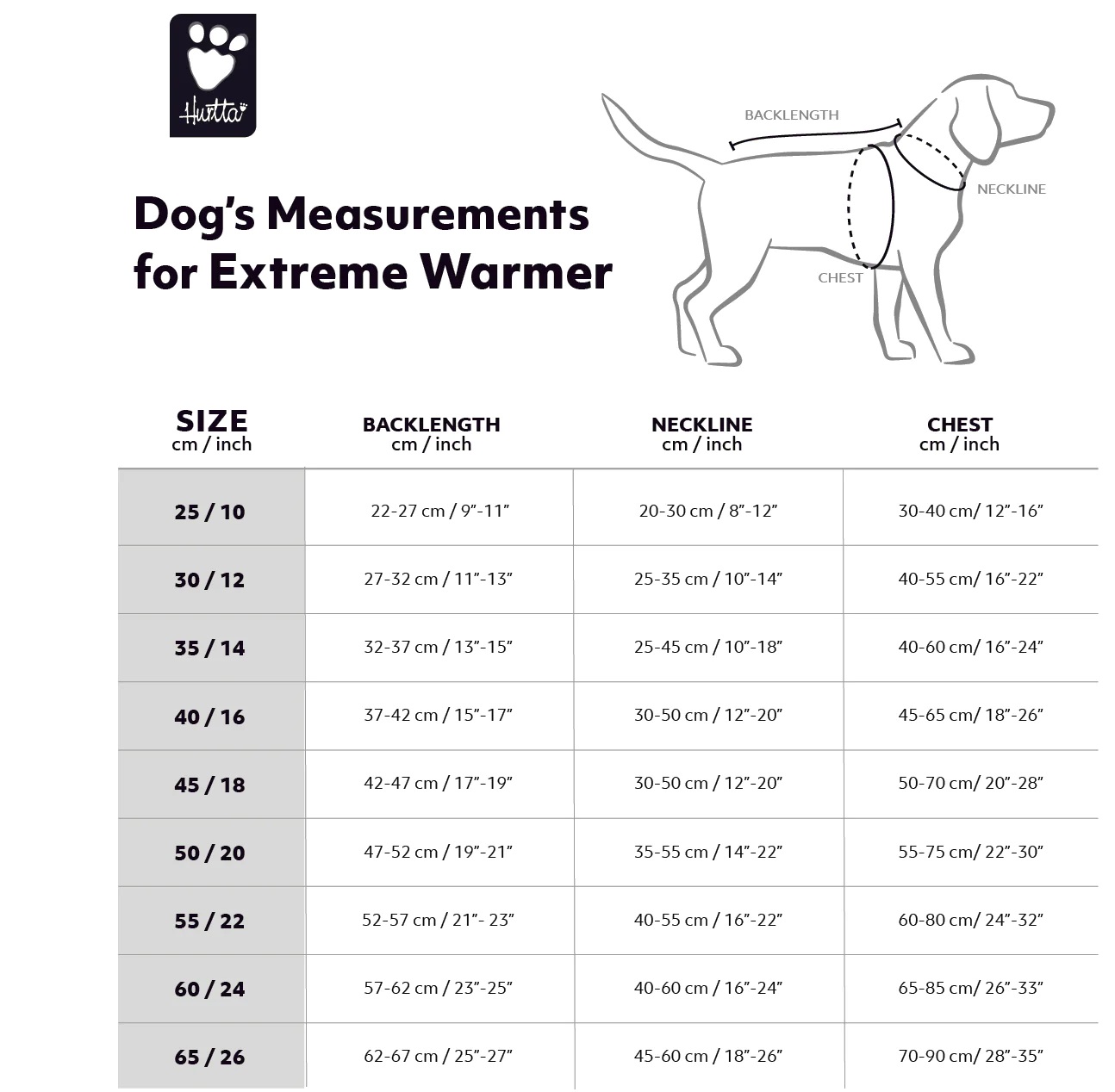 Hurtta Extreme warmer blackberry Gr.60