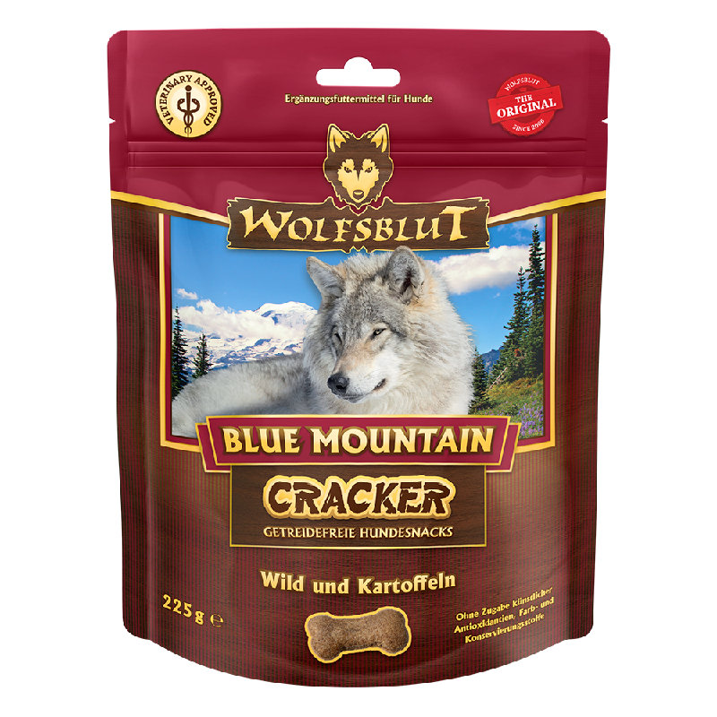 Wolfsblut Cracker Blue Mountain - Wild mit Kartoffel 225g
