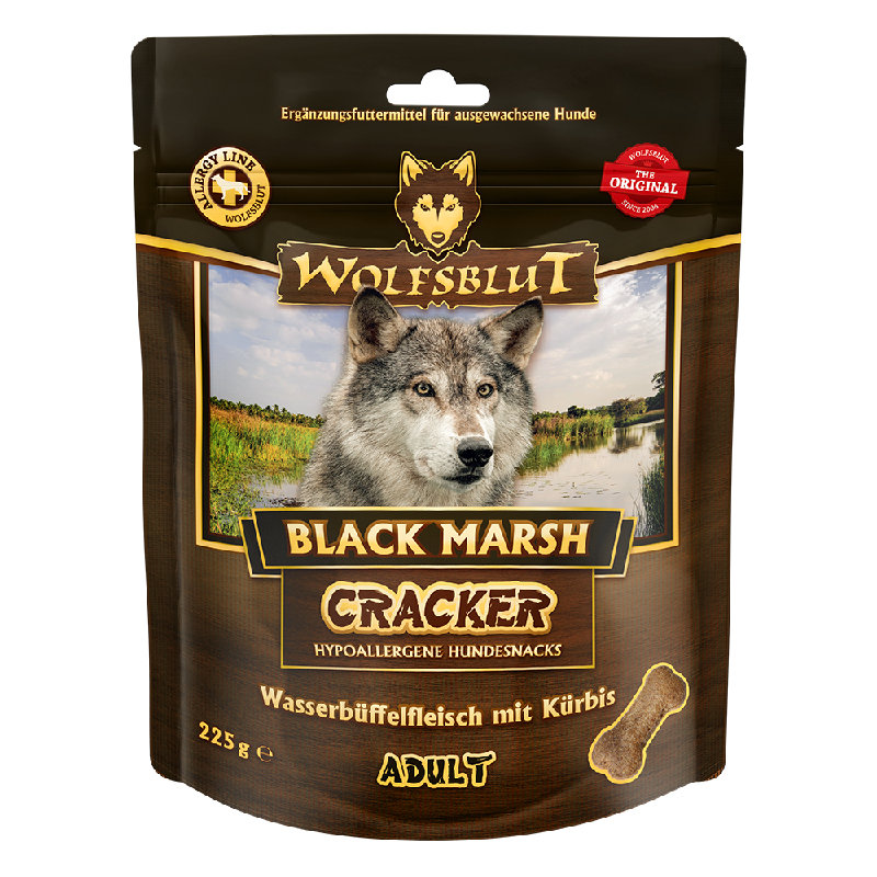 Wolfsblut Cracker Black Marsh - Wasserbüffel mit Kürbis 225g