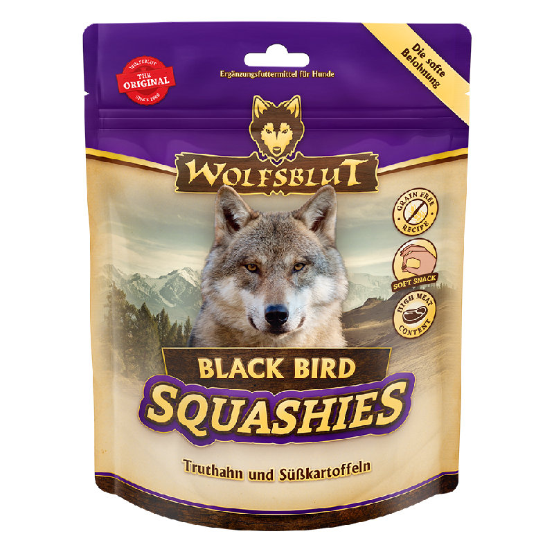 Wolfsblut Squashies Black Bird - Truthahn mit Süsskartoffel 300g