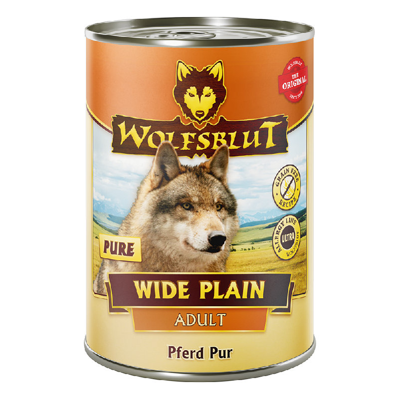 Wolfsblut Adult Wide Plain Pure - Cavallo 395g