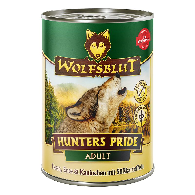 Wolfsblut Adult Hunters Pride - Fagiano & Anatra & Coniglio 395g