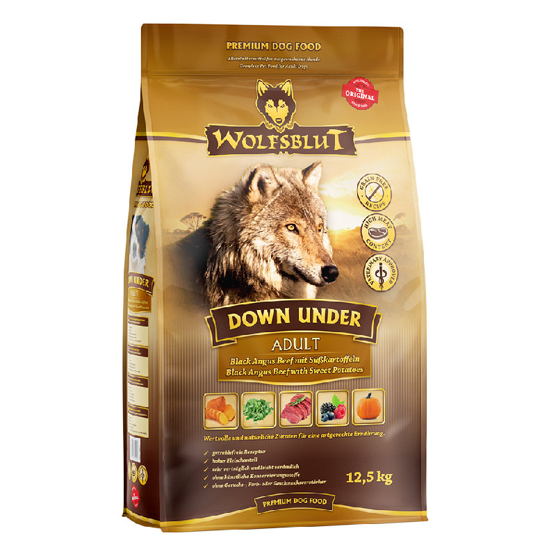 Wolfsblut Adult Down Under - Black Angus 12,5kg