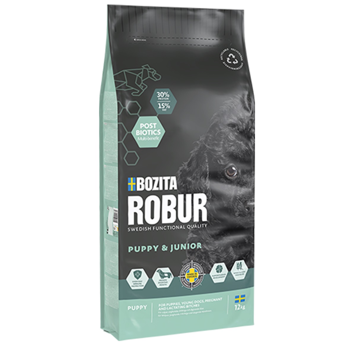 Bozita Robur Puppy & Junior Huhn 12kg