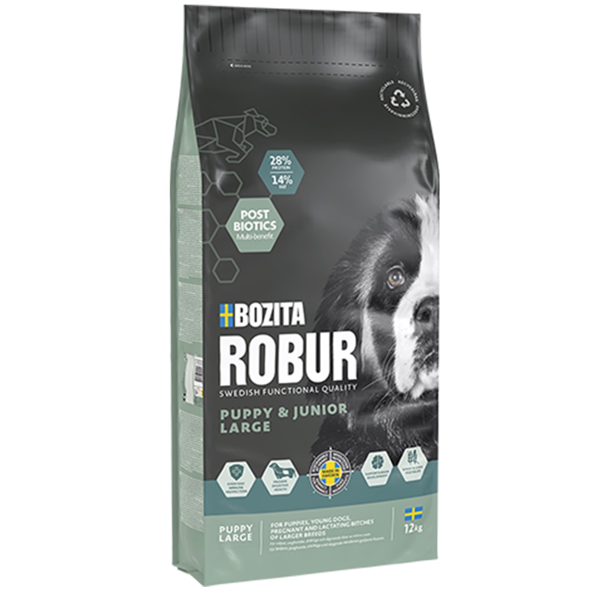 Bozita Robur Puppy & Junior XL Huhn 12 kg