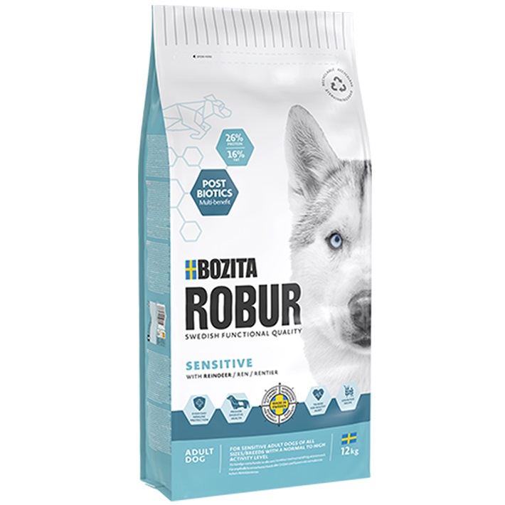 Bozita Robur Adult Sensitive renne 12 kg