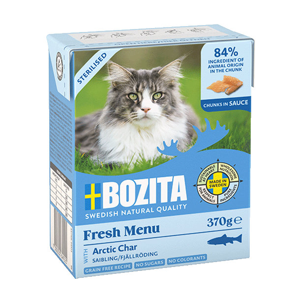 Bozita HiS Sterilised Salmerino artico 370g