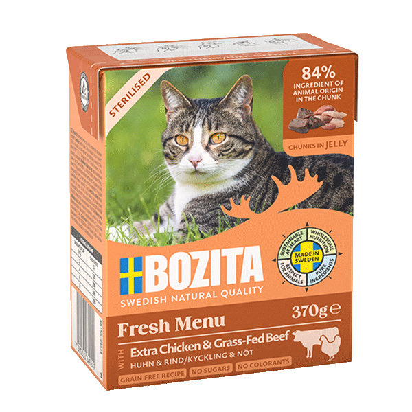 Bozita HiS Sterilised con Pollo & Manzo 370g