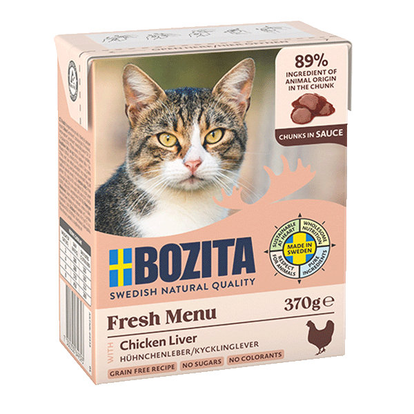Bozita HiS con Fegato di pollo 370g